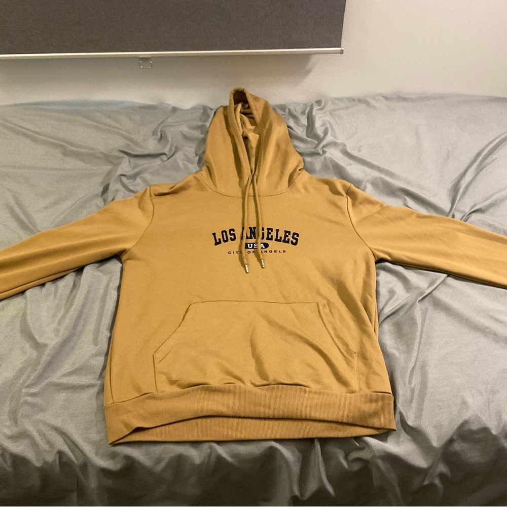 Los Angeles Hoodie in Tan